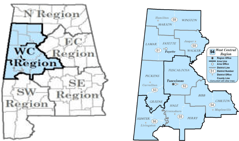 26 Alabama Area Codes Map Maps Online For You