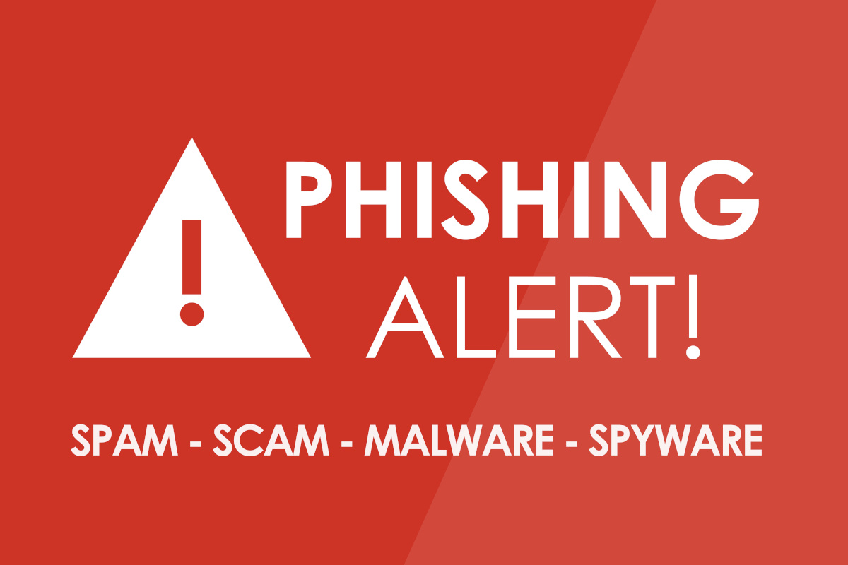 A phishing alert