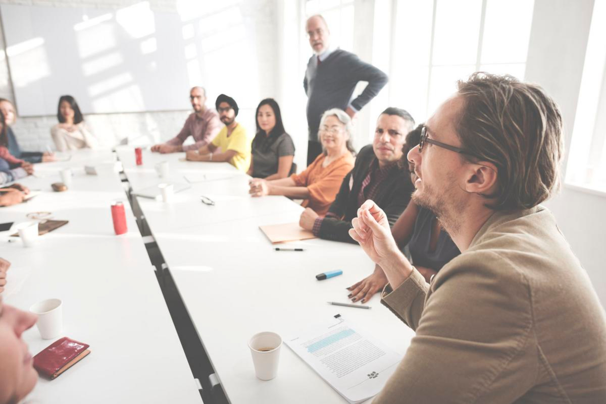 Big business meeting